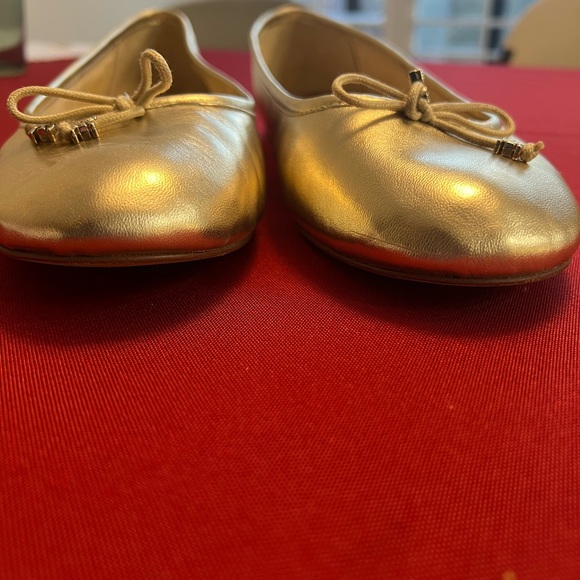 Sam Edelman leather gold flats, size 9.5. - Picture 11 of 11